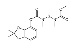 2,4-Dimethyl-5-oxo-2,4-diaza-3-thia-6-oxaheptanoic acid 2,2-dimethyl-2,3-dihydrobenzofuran-7-yl ester picture