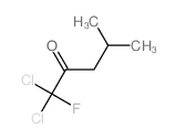 2-Pentanone,1,1-dichloro-1-fluoro-4-methyl-结构式