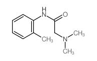 2-dimethylamino-N-(2-methylphenyl)acetamide Structure