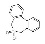 5,7-dihydrobenzo[d][2]benzothiepine 6,6-dioxide结构式