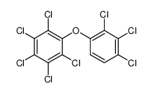 1,2,3,4,5-pentachloro-6-(2,3,4-trichlorophenoxy)benzene结构式