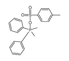 [dimethyl(diphenyl)-λ5-phosphanyl] 4-methylbenzenesulfonate Structure