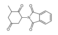 2-(3-methyl-2,5-dioxocyclohexyl)isoindole-1,3-dione Structure