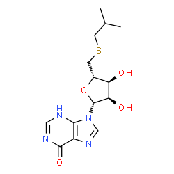 5'-isobutylthioinosine structure