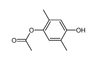 4-Acetoxy-2,5-dimethylphenol Structure
