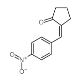 2-[(4-nitrophenyl)methylidene]cyclopentan-1-one picture