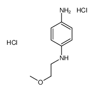 N'-(2-甲氧基乙基)苯-1,4-二胺二盐酸盐结构式