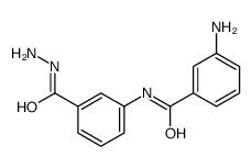 3-amino-N-[3-(hydrazinecarbonyl)phenyl]benzamide结构式