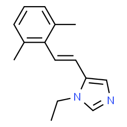 1H-Imidazole,5-[2-(2,6-dimethylphenyl)ethenyl]-1-ethyl-(9CI) picture