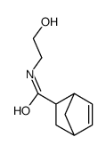 N-(2-hydroxyethyl)bicyclo[2.2.1]hept-2-ene-5-carboxamide Structure
