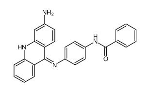 Benzamide, N-(4-((3-amino-9-acridinyl)amino)phenyl)- structure