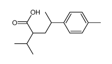 2-isopropyl-4-p-tolyl-valeric acid结构式