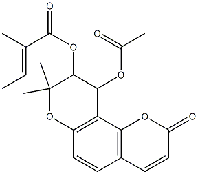 3'-angeloyloxy-4'-acetoxy-3',4'-dihydroseselin picture