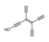 3,4-diethynylhex-3-en-1,5-diyn-1-ol Structure
