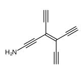 3,4-diethynylhex-3-en-1,5-diyn-1-amine结构式