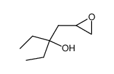 3-(oxiran-2-ylmethyl)pentan-3-ol结构式