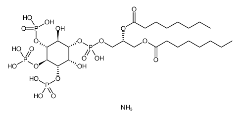 1,2-dioctanoyl-sn-glycero-3-phospho-(1'-Myo-inositol-3',4',5'-trisphosphate) (amMonium salt) picture