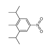 1,3-diisopropyl-2-methyl-5-nitro-benzene Structure