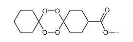 methyl 7,8,15,16-tetraoxadispiro[5.2.59.26]hexadecane-3-carboxylate Structure