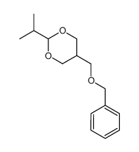 2-isopropyl-5-benzyloxymethyl-1,3-dioxane Structure
