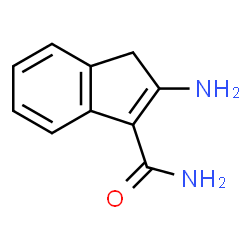 3-Indenecarboxamide,2-amino- (1CI) Structure