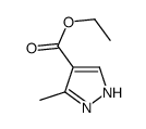 ETHYL 5-METHYL-1H-PYRAZOLE-4-CARBOXYLATE结构式