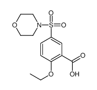 2-Ethoxy-5-(4-morpholinylsulfonyl)benzoic acid结构式