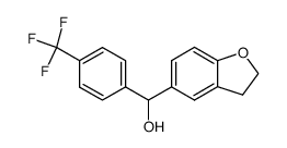(2,3-Dihydro-benzofuran-5-yl)-(4-trifluoromethyl-phenyl)-methanol Structure