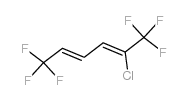 2-Chloro-1,1,1,6,6,6-hexafluorohexa-2,4-diene结构式