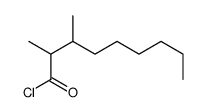 2,3-dimethylnonanoyl chloride Structure