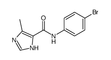 N-(4-bromophenyl)-5-methyl-1H-imidazole-4-carboxamide Structure