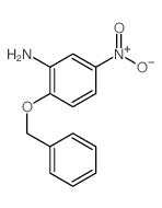 Benzenamine,5-nitro-2-(phenylmethoxy)-结构式
