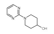 1-PYRIMIDIN-2-YL-PIPERIDIN-4-OL Structure