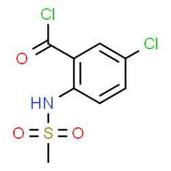 5-chloro-2-(methylsulfonamido)benzoyl chloride picture