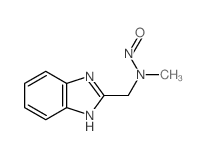 1H-Benzimidazole-2-methanamine,N-methyl-N-nitroso- structure