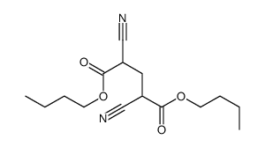dibutyl 2,4-dicyanopentanedioate结构式