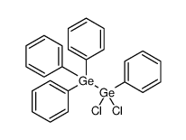 Digermane, 1,1-dichloro-1,2,2,2-tetraphenyl结构式