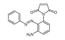 1-(3-amino-2-phenyldiazenylphenyl)pyrrole-2,5-dione Structure