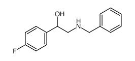 2-(benzylamino)-1-(4-fluorophenyl)ethanol结构式