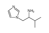 1H-Imidazole-1-ethanamine, α-(1-methylethyl) Structure