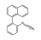 1-(2-azido-phenyl)-naphthalene结构式