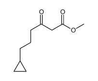 methyl 6-cyclopropyl-3-oxohexanoate Structure