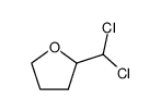 Furan, 2-(dichloromethyl)-tetrahydro- Structure