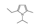 1H-Pyrrole,2-ethyl-5-methyl-1-(1-methylethyl)-(9CI) Structure