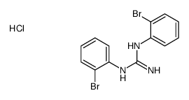 N,N'-bis(bromophenyl)guanidine monohydrochloride Structure