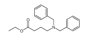 Ethyl 4-(Dibenzylamino)butanoate structure