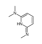 2-N,6-N,6-N-trimethylpyridine-2,6-diamine结构式