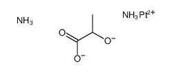 diammine platinum(II) lactate structure