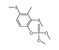 dimethoxy-[3-methyl-2,4-bis(methylsulfanyl)phenoxy]-sulfanylidene-λ5-phosphane Structure