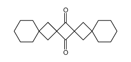 9,19-Dioxo-tetraspiro<5,1,1,1,5,1,1,1>eicosan Structure